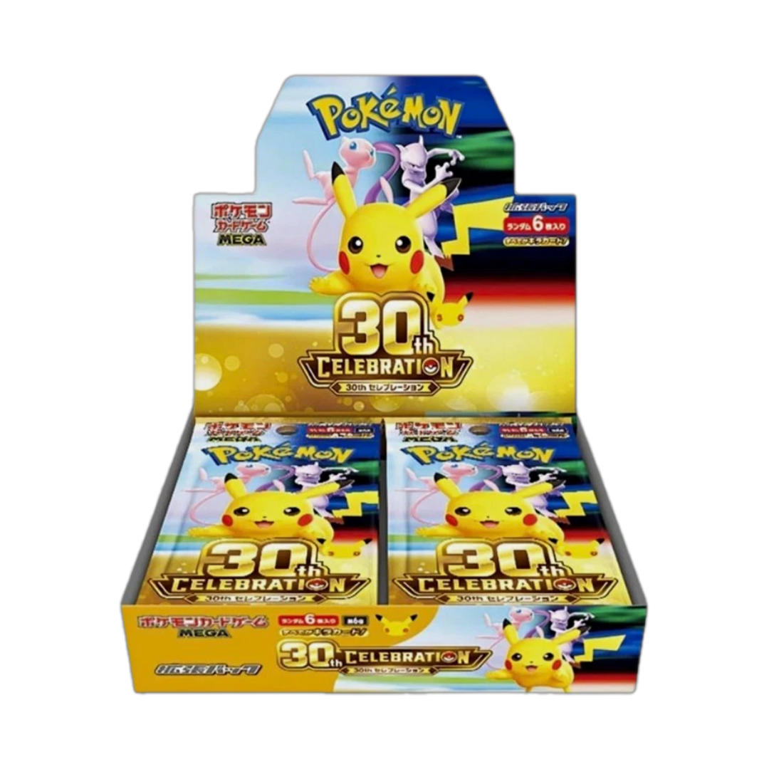 Pokemon TCG 30th Celebration Booster Box (M6a) Japanese Factory Sealed